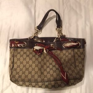 Gucci Scarf Tote